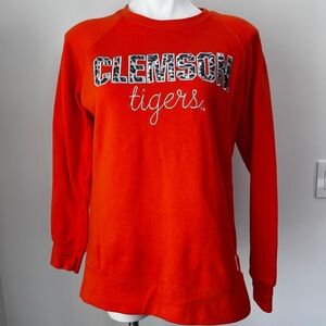 Clemson Tigers Leopard Crewneck